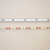 Gold Enamel in Candy Cane