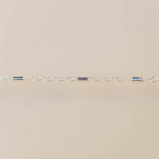 Expanded Tube Chain - Sterling Silver