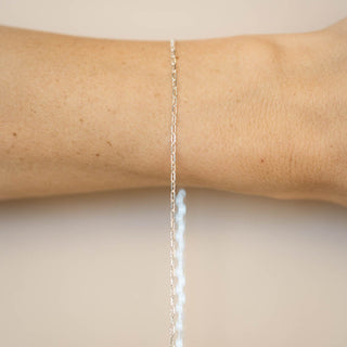 Theta Paperclip - Small - Sterling Silver