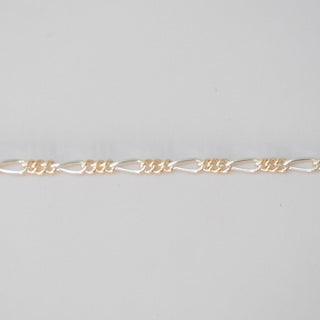 Figaro - Mixed Metal (Gold Curb, SS Long Link)