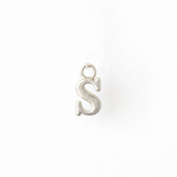 Lowercase Alphabet - Dangle Charm - Sterling Silver