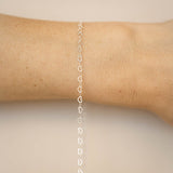 Flat Hearts - Small - Sterling Silver