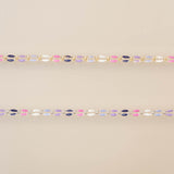 Silver Enamel in Lavender