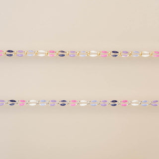 Silver Enamel in Lavender