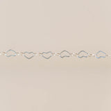 Flat Hearts - Small - Sterling Silver