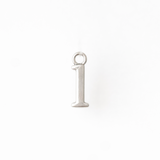 Lowercase Alphabet - Dangle Charm - Sterling Silver