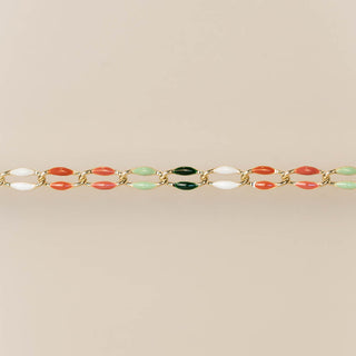 Gold Enamel in Christmas Cheer