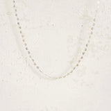 Looped Heart Chain - Mini - Sterling Silver