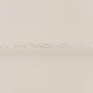 Triple Linked Paperclip - Small - Sterling Silver