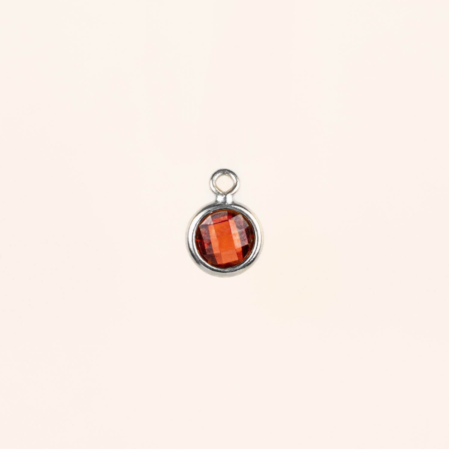 Birthstone Dangle Charms - Sterling Silver