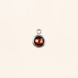 Birthstone Dangle Charms - Sterling Silver