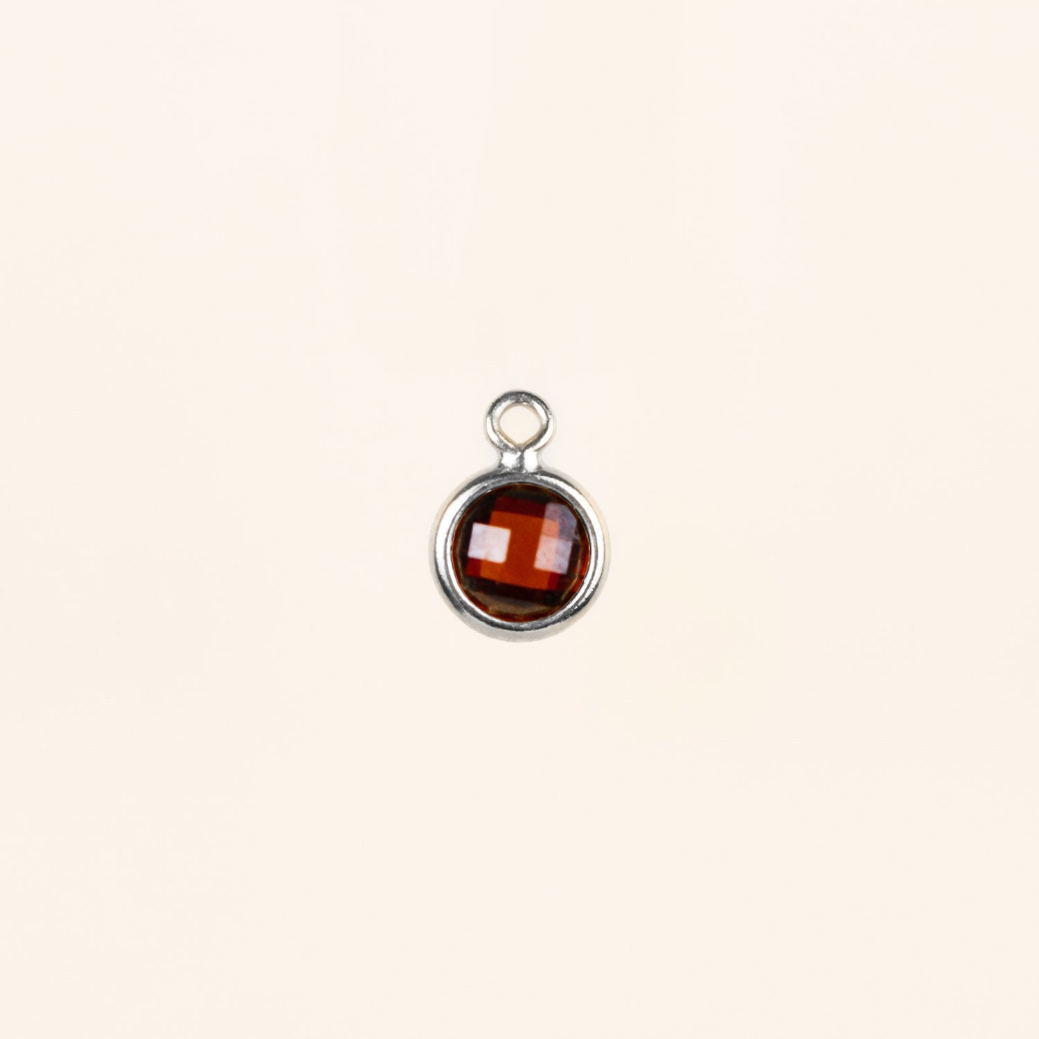 Birthstone Dangle Charms - Sterling Silver