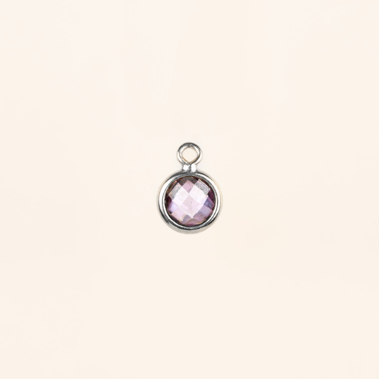 Birthstone Dangle Charms - Sterling Silver