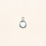 Birthstone Dangle Charms - Sterling Silver