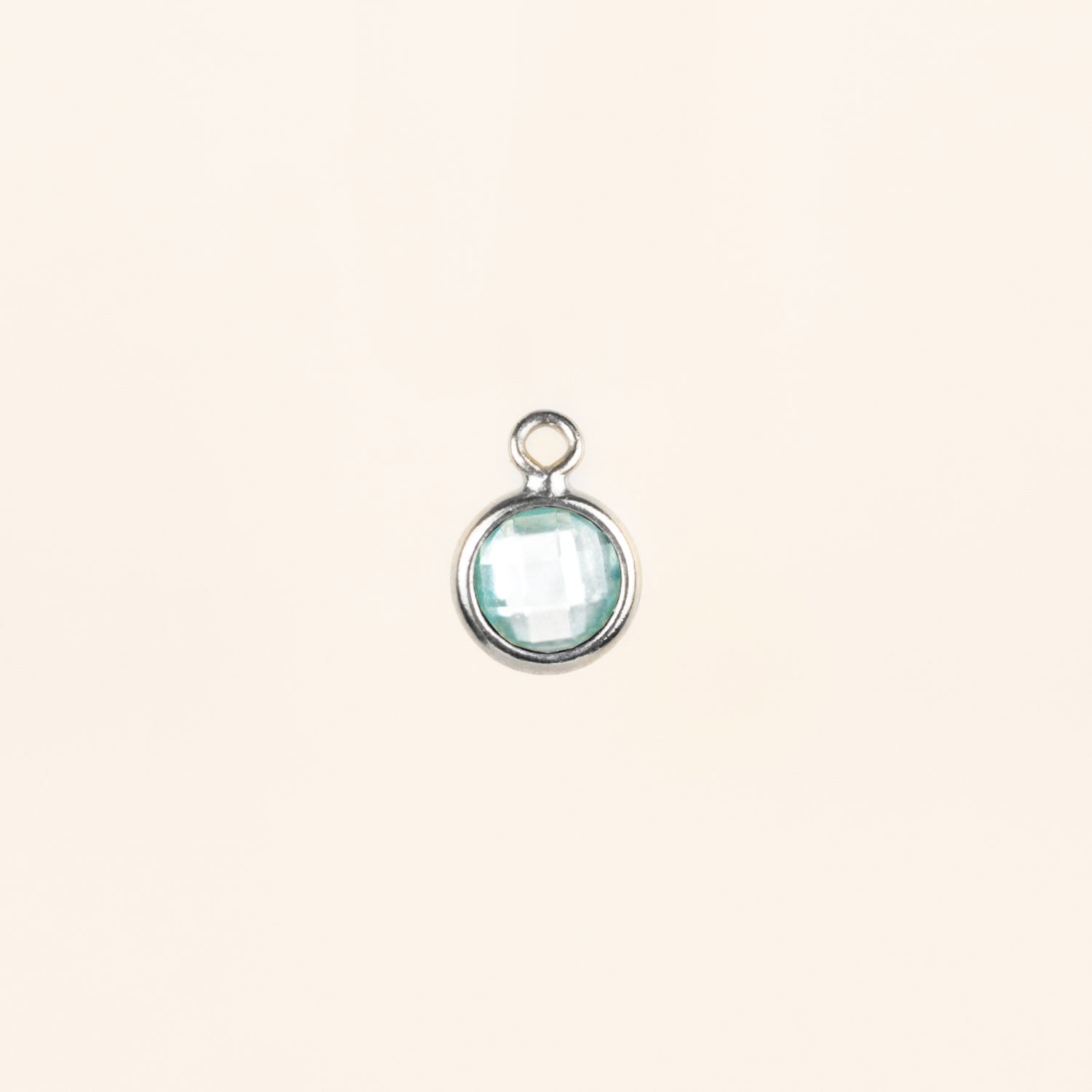 Birthstone Dangle Charms - Sterling Silver