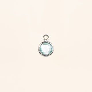 Birthstone Dangle Charms - Sterling Silver