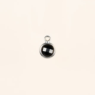 Birthstone Dangle Charms - Sterling Silver