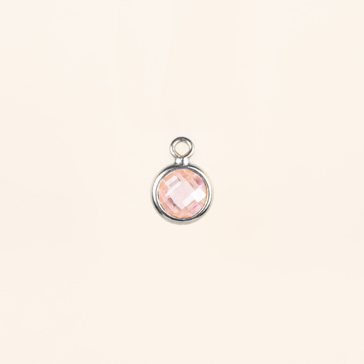 Birthstone Dangle Charms - Sterling Silver