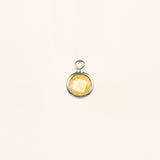 Birthstone Dangle Charms - Sterling Silver