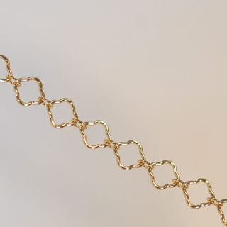 Gold chain link necklace - Chain1-44