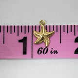 Gold Filled - Starfish Charm - 9.5mm