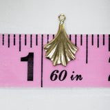 Gold Filled - Fan Charm - 10 x 15mm