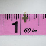 Gold Filled - Cross - 5 x 4.5mm