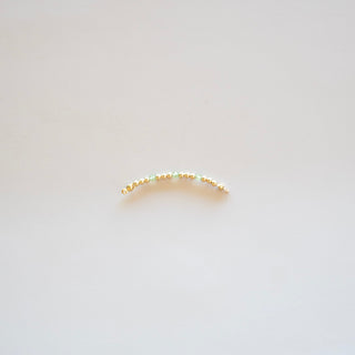 Green + 3 Gold - Bead Connector - GF