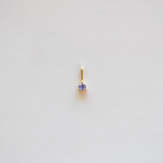 Dangle Circle - Birthstones - Gold Filled