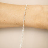 Textured Oval - Sterling Silver