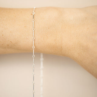 Straight Bar - Sterling Silver