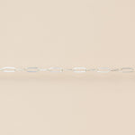 silver chain for permanent jewelry