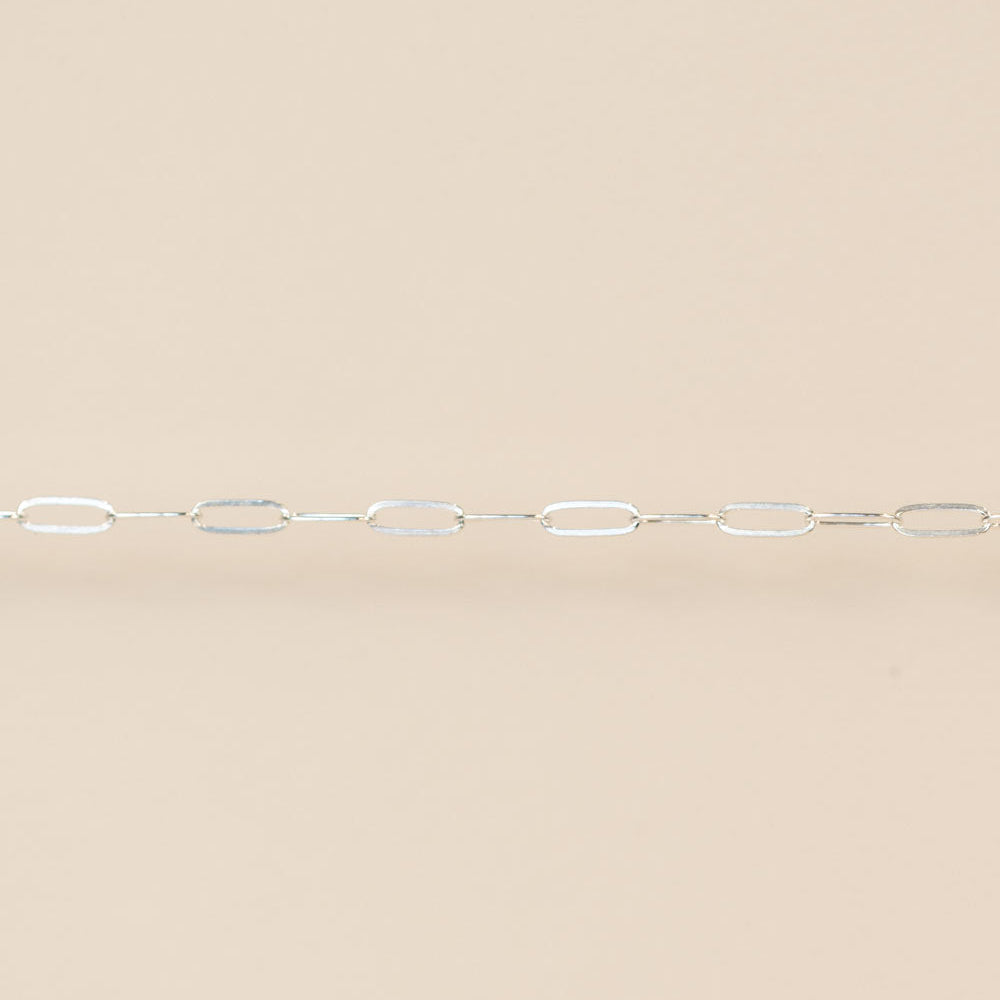 silver chain for permanent jewelry