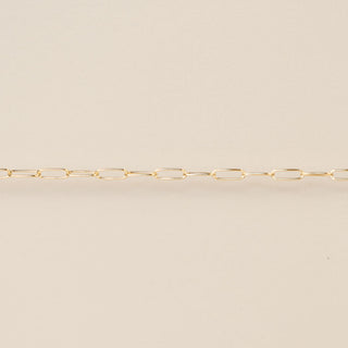 Rounded Paperclip Chain - Small - GF