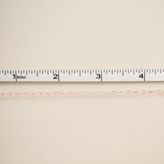 Rounded Paperclip Chain - Small - GF