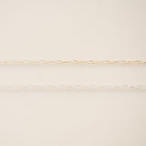 Rounded Paperclip Chain - Small - GF