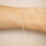 Silver chain for permanent jewelry