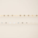 Triple Linked Dapped - Medium - Sterling Silver
