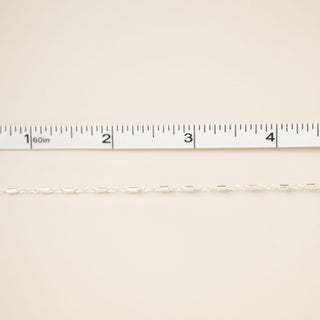 Tube Chain - Sterling Silver