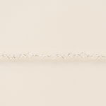 silver heart chain for permanent jewelry