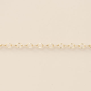 Flattened Textured Oval - GF
