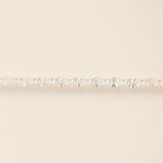 sunburst silver chain for permanent Jewelry