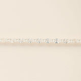 sunburst silver chain for permanent Jewelry