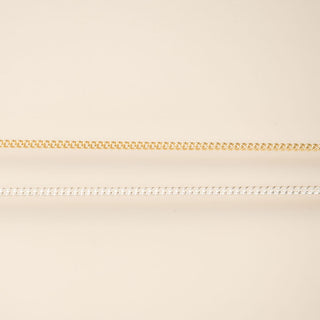 Chunky Curb - Medium - Sterling Silver