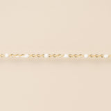 Cable Enamel White - Gold Filled