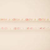 Gold Enamel in Pink Oasis - Glitter