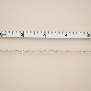 Theta Chain - GF (Hammered Links)