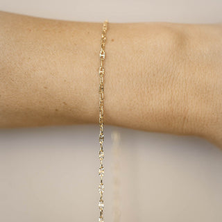Theta Chain - GF (Hammered Links)
