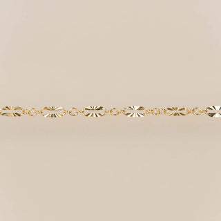 Triple Linked Paperclip Sunburst - GF
