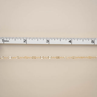 Triple Linked Paperclip Sunburst - GF